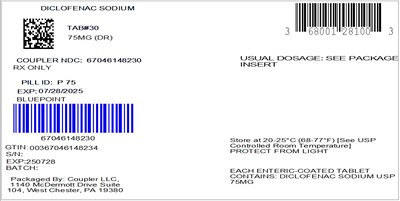 Label (Diclofenac Sodium 75mg)